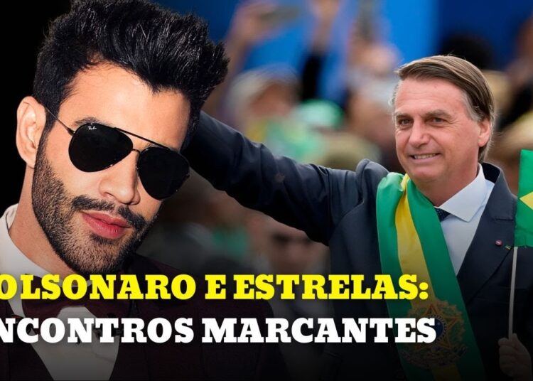 Outros momentos em que Bolsonaro encontra estrelas brasileiras vão surpreender e ficar na memória