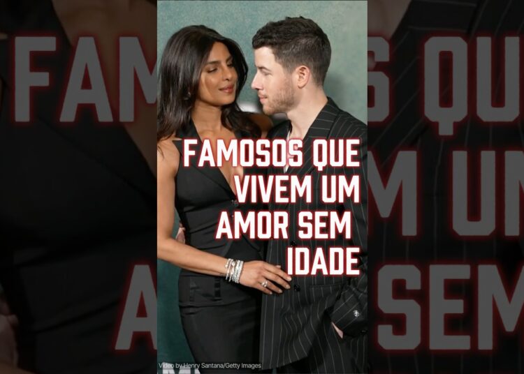 Casais de celebridades que provam que idade é só um número