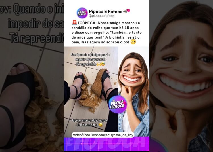 Quando A Sandália Já Viveu Mais Que Muitos Relacionamentos #memes #fofoca