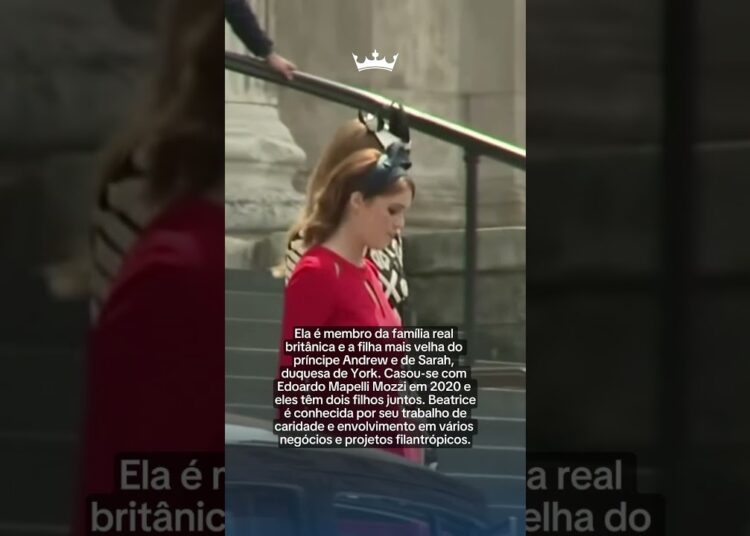 Beatrice de York ✨#famíliareal #británico #realeza #realezabritânica