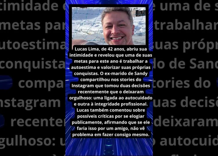 LUCAS LIMA FALA DE INTIMIDADE