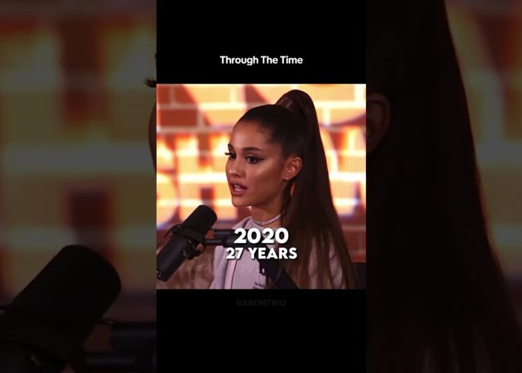 Ariana Grande From Age 19 to 21