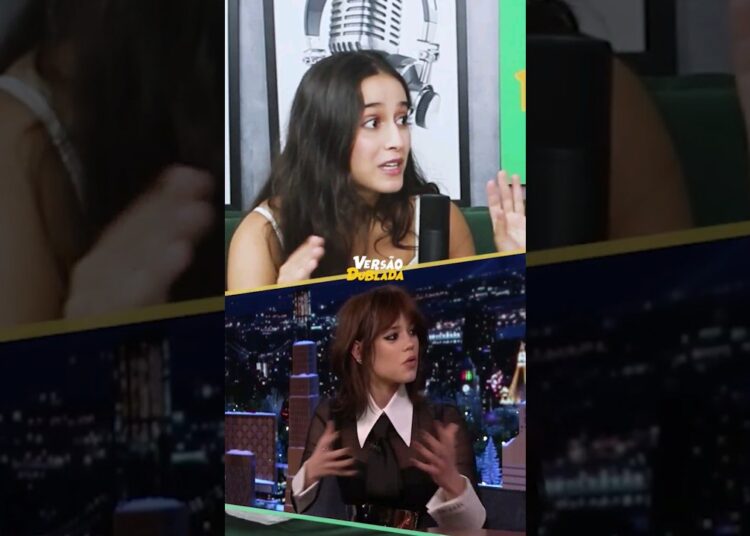 A Marianna Alexandre dublando Wandinha ao vivo!