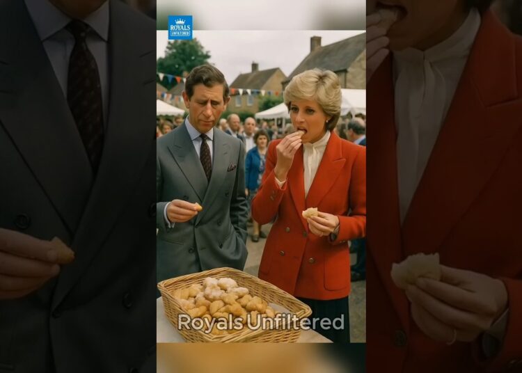 Charles & Diana Enjoying Local Treats at the Village Fair #shorts #royalfamily #royal