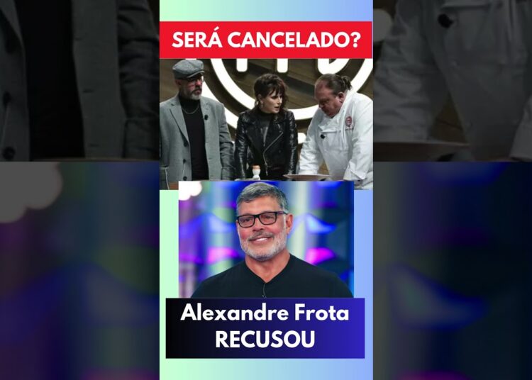 Alexandre Frota recusa MasterChef Celebridades #masterchef #erickjacquin #fogaça #alexandrefrota
