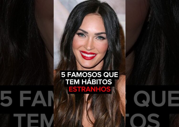 5 famosos que tem hábitos estranhos #celebridades #famosos #fofoca #entretenimento #fama