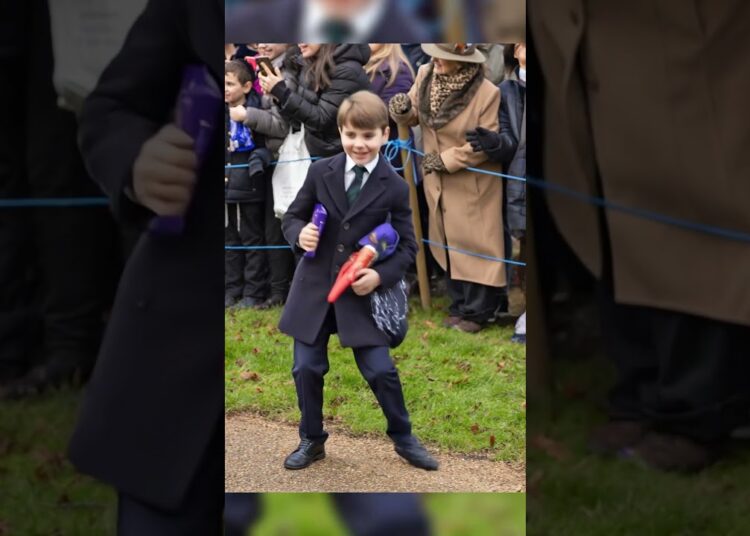Prince Louis surprises everyone #royal #princewilliam #katemiddeleton #princelouis