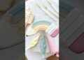 Rainbow+Pencil🌈✏️ #cookiedecorating #decoratedcookies #cookies #cookievideo #royalicing