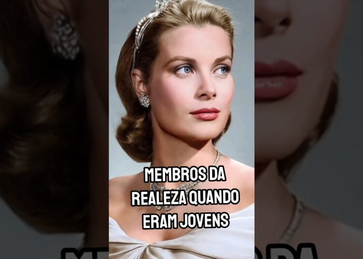 Membros da realeza quando eram jovens #shorts #princess #viral