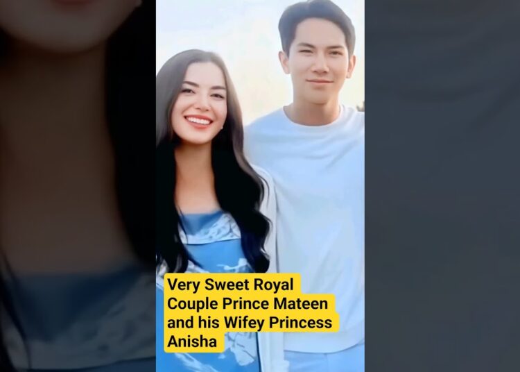 Amazing Royal Couple Prince Mateen and his Wifey Princess Anisha #royal #brunei #couple #love