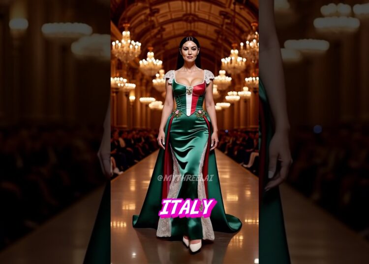 Flags Become Fashion – Celebrities on the Runway⚡