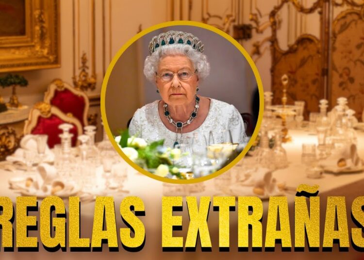 Las reglas más raras en las cenas de la realeza