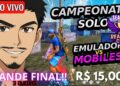 🔴GRANDE FINAL!! 🔥Campeonato Solo de Free Fire Ao Vivo | Realeza Cup S2 | 🔥Naruto x FF Part 2🔴