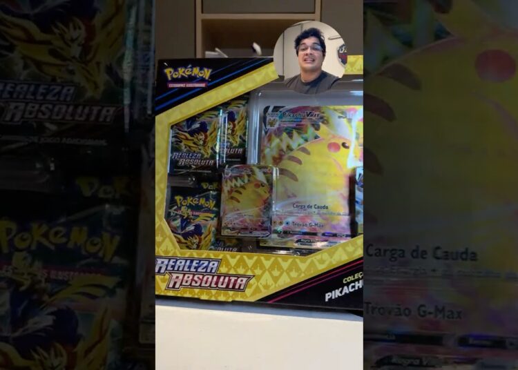 Box 01 de 03 de Realeza Absoluta!  Será que deu bão?! #pokemon #pokemontcg #pokemoncards #pokemongo
