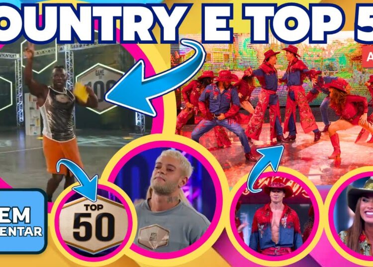 🚨RANKING APERTA COM COUNTRY NA DANÇA DOS FAMOSOS, GAME DOS 100 CHEGA AO TOP 50, BLADE E NICK FORA