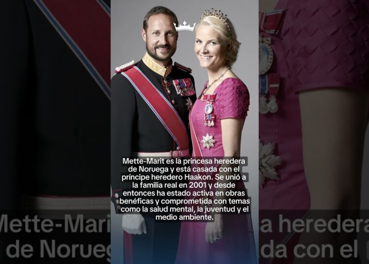 🇳🇴🎂 #monarquia #noruega #princesamettemarit #realeza