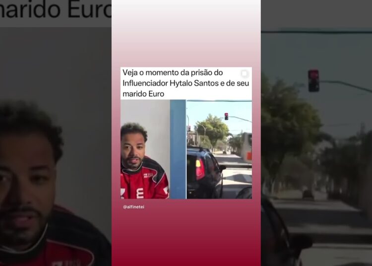 Hytalo santos acaba de ser preso #fofocas #police #carlinhosmaia #virginia #felca #futebol #noticias