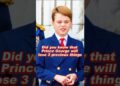 Did you know that Prince George will lose 3 precious things #princegeorge #royal #foryou