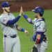 Kyle Higashioka tem uma dupla de 3 corridas no dia 9