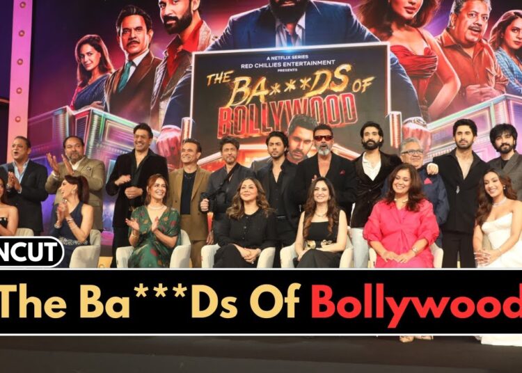 Shah Rukh Khan, Aryan Khan, Gauri, & Other At The Preview Event Of The Ba***Ds Of Bollywood
