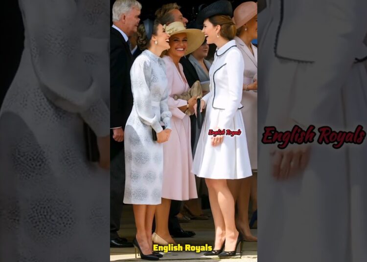 Princess Catherine with other royals. They are beautiful ❤️!!!