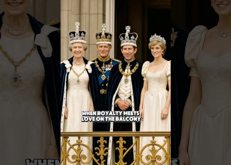 When Royalty Meets Love on the Balcony #family #royal  #balcony