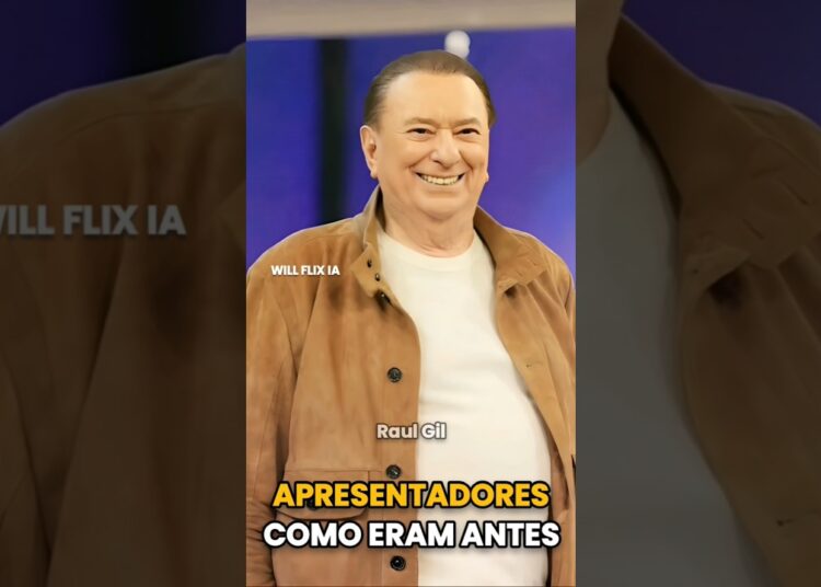 Veja como eram os apresentadores mais famosos do Brasil. #willflixia