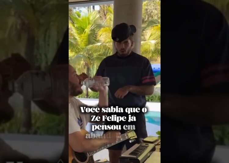 A Traição Que Quase Fez Zé Felipe Largar a Música#famosos #fofocas #zefelipe #fofoca #sertanejo