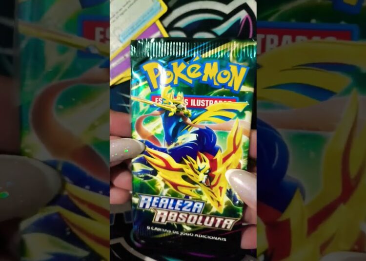 Abrindo booster de Realeza Absoluta 🔥✨!!! (Parte 2) #pokemon #pokemoncards #pokemontcg