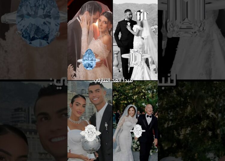 من هي النجمة العربية أو العالمية التي خطفت الأنظار بأغلى خاتم سوليتير هذا الصيف ؟ 💍✨