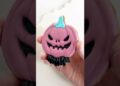 🎃Pink Halloween cookie #cookiedecorating #cookies #halloween #royalicing
