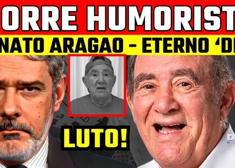 LUT0 | RENATO ARAGÃO, O ETERNO DIDI | MORRE GRANDE HUMORISTA! ETERNO CARLOS MANTOVANI