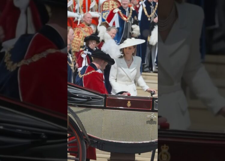 Kate Middleton deslumbra, una vez más, en el Día de la Jarretera  #realeza