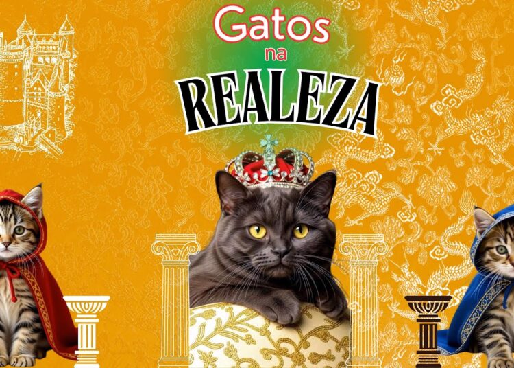 Gatos na Realeza #gatinhos #realeza