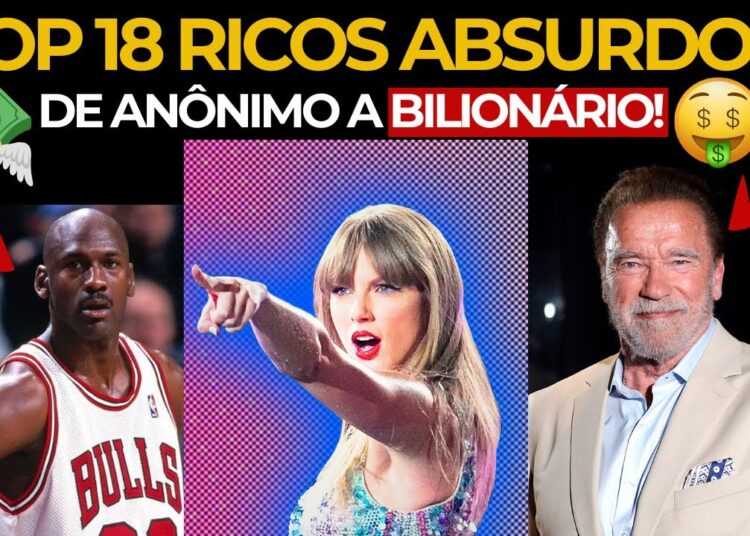 Fortunas surpreendentes: As 18 celebridades mais ricas do mundo
