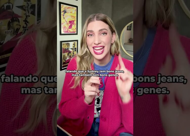 Sydney Sweeney: após campanha polêmica, atriz motiva comentários de Trump #famosos #SydneySweeney