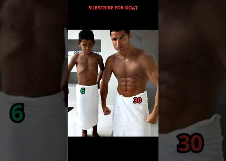 Ronaldo & Junior’s Body Over Time 🥶