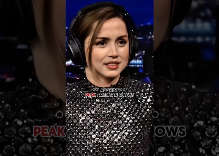 Ana De Armas Trying to Lip Read Jimmy Fallon🤣#anadearmas #jimmyfallon #america