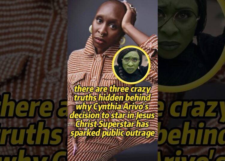 why Cynthia Erivo’s decision to star in Jesus Christ Superstar has sparked public outrage.#celebrity