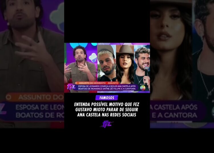 Motivo GUSTAVO MIOTOpara seguir ANA CASTELA 😱#anacastela #gustavomioto #fofoca #fofocas #leodias