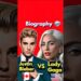 Justin Bieber,Lady Gaga Biography #shorts #shortsfeed #shortsvideo 🎤🔥