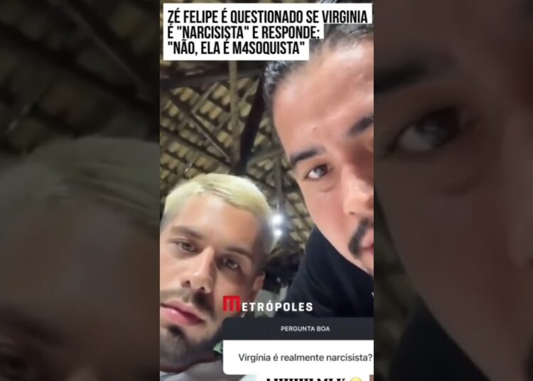 Zé Felipe responde sobre comportamento da Virgínia 👀#virginiafonseca #zefelipe #fofocas #fofoca