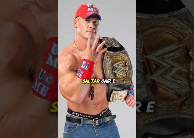 Por que John Cena, de 48 anos, anda tão rígido quanto um homem de 70?  #curiosidades #celebridades