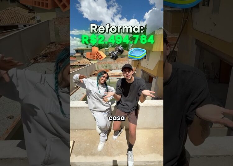 TOP 3 COISAS MAIS CARAS NA CASA ABANDONADA 🗣️🧱🏠💸 #shorts #top3 #reforma #casaabandonada
