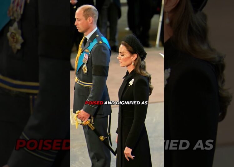 Kate vs Meghan: The Curtsy That Spoke Volumes at the Queen’s Funeral 💐👑