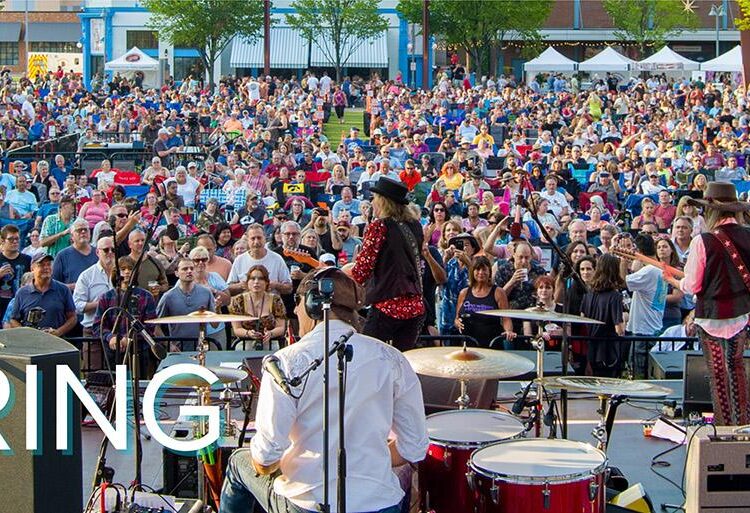 Rockin 'in the Park Concert Series. (Cortesia da vila de Rosemont)