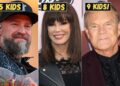 22 estrelas da música country com mais crianças - o número 1 o chocará!