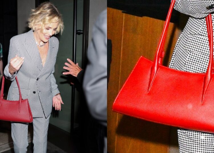 A era da bolsa de Declaração de Sharon Stone continua com a bolsa de fangs de Mugler