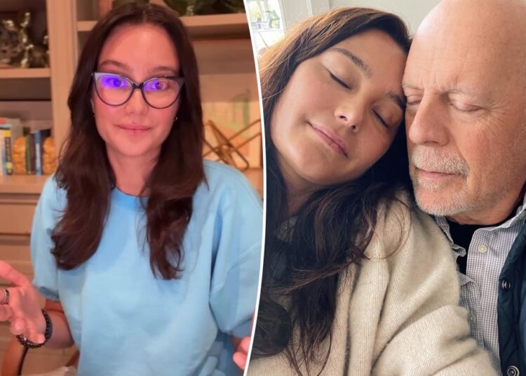 A esposa de Bruce Willis aplaudiu os críticos de 'Loud' depois de revelar que ela e o ator moram em casas separadas