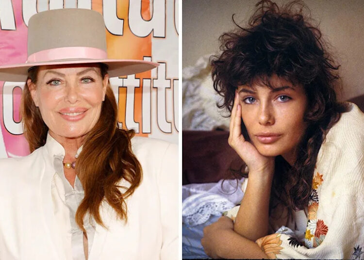 A estrela dos anos 80, Kelly LeBrock 'Rauge', de Hollywood para cabras, netos e vida mais simples